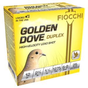 FIO 12DD1568 GLD DOVE 12 2.75 6+8 1-1/5 25/10