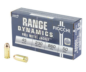 FIOCCHI RD .45 ACP 230GR FMJ 50/1000
